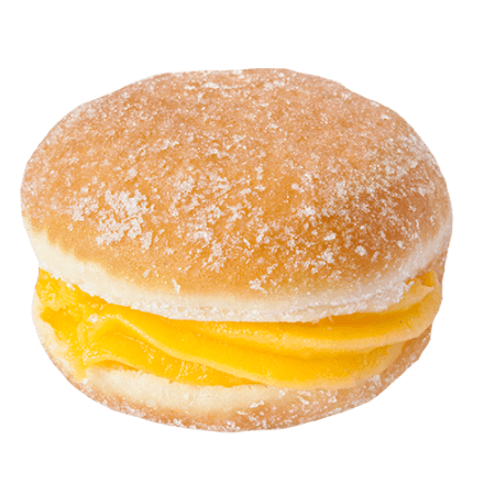 Bola de Berlim com Creme Pasteleiro