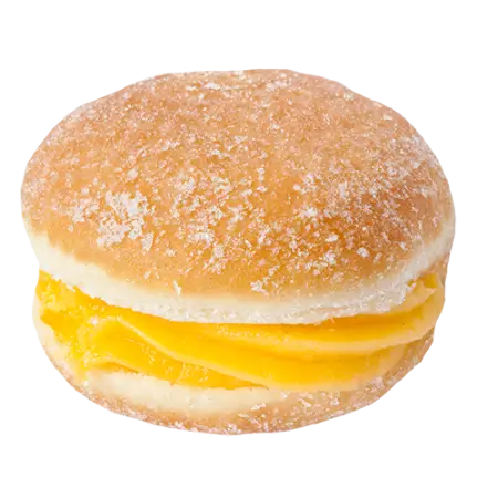 Bola de Berlim com Creme Pasteleiro
