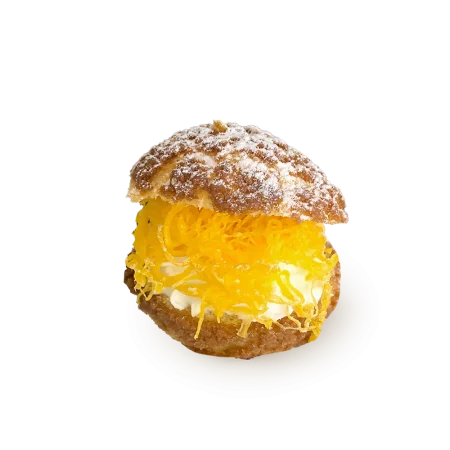 Crak com Chantilly e Fios de Ovos