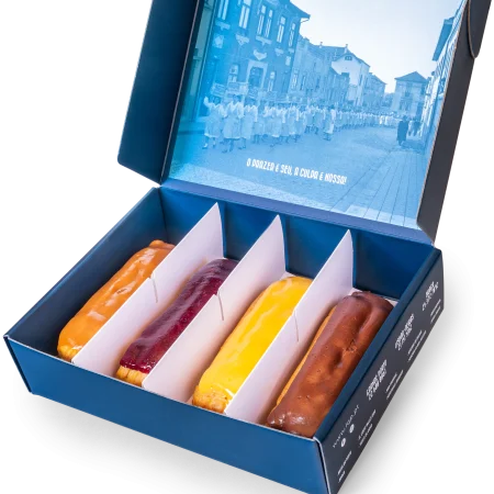 PACK 4 ÉCLAIRS G EM CAIXA PREMIUM