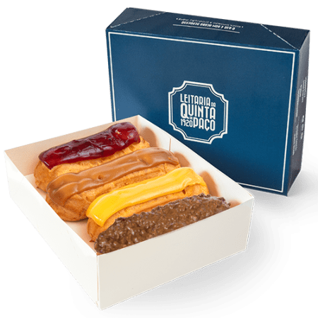 PACK 4 ÉCLAIRS SABORES SEMPRE G