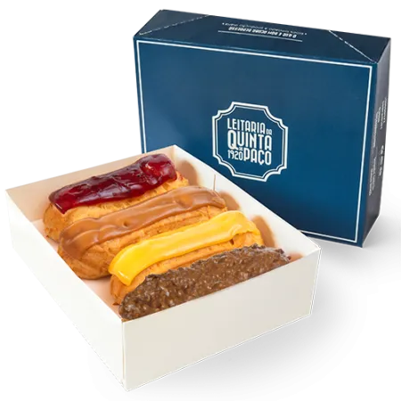 PACK 4 ÉCLAIRS SABORES SEMPRE G